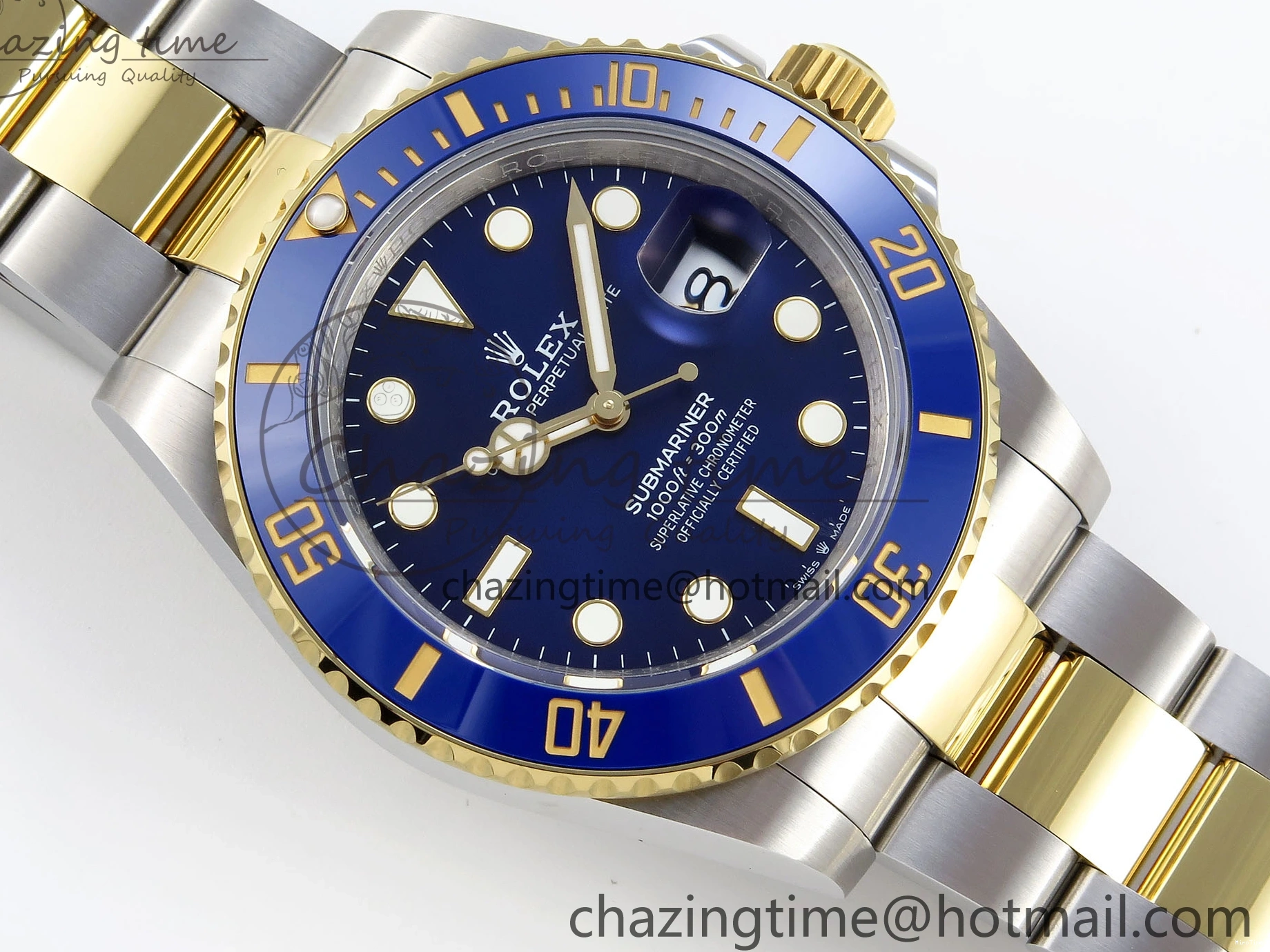 MiroTime 0601 SUBMARINER 41MM 126613 LB SS YG BLUE CERAMIC 904L STEEL GMF 1:1 BEST EDITION VR Unisex 1794